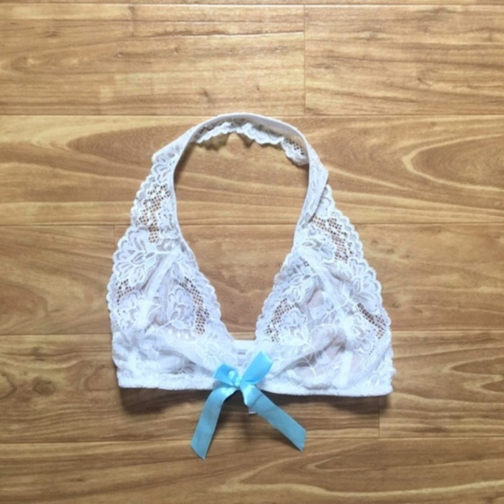 NWOT White Lace Bralette